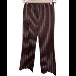 NWT Bebe clean WB pant pinstriped dress pants size 2P